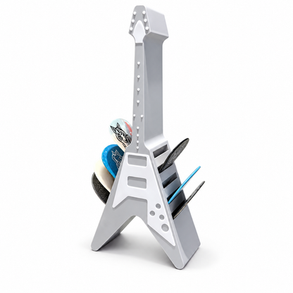 Soporte para púas de guitarra vintage portátil